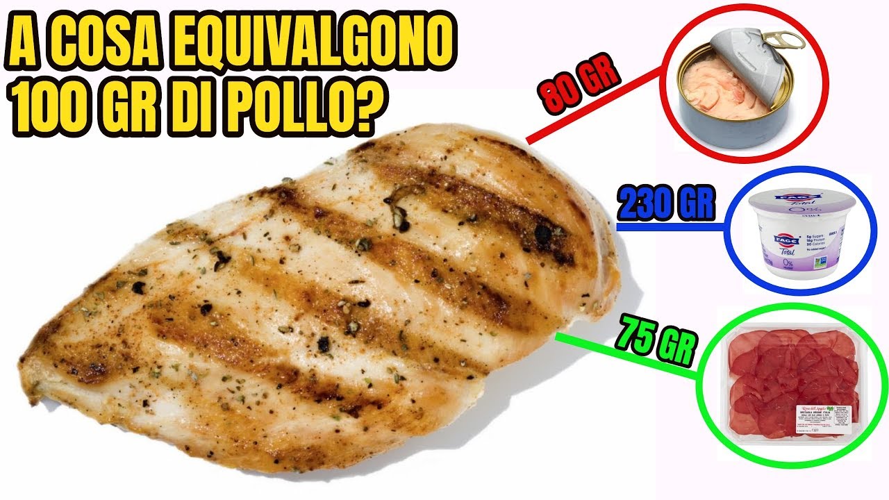 100 grammi di petto di pollo quante fette sono