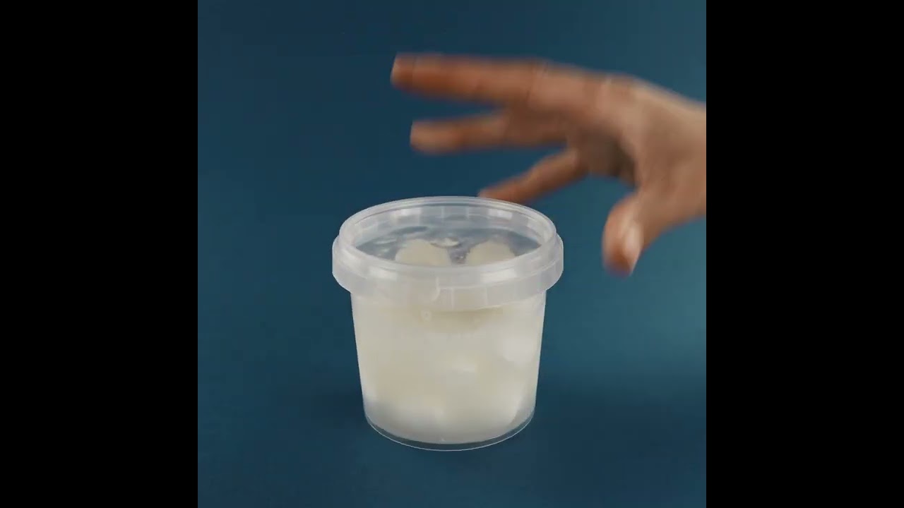 barattolo di vetro con chiusura ermetica