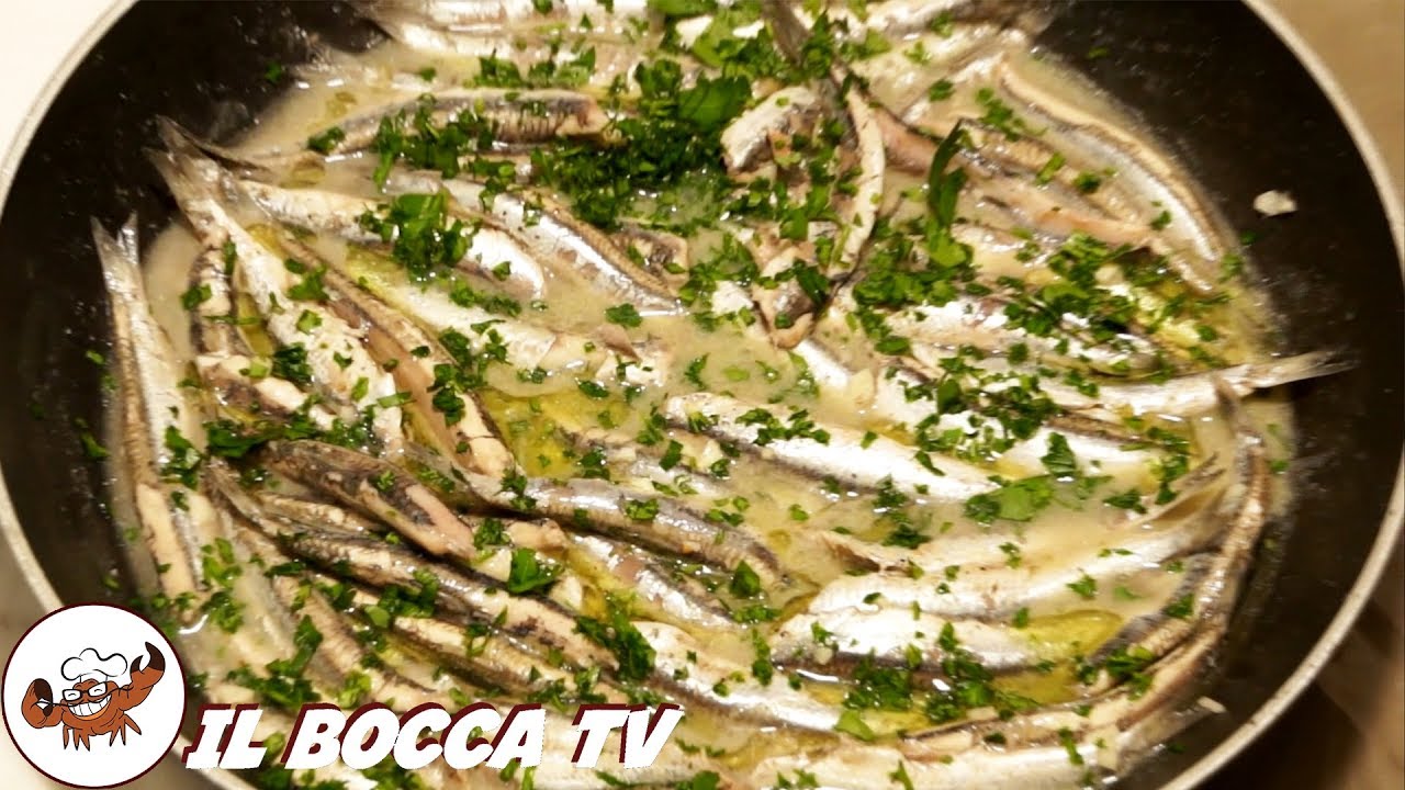 acciughe fresche al verde alla ligure