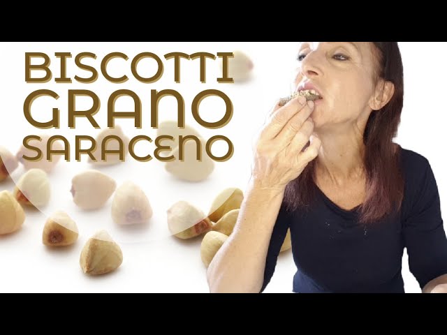 biscotti con farina di grano saraceno e mele
