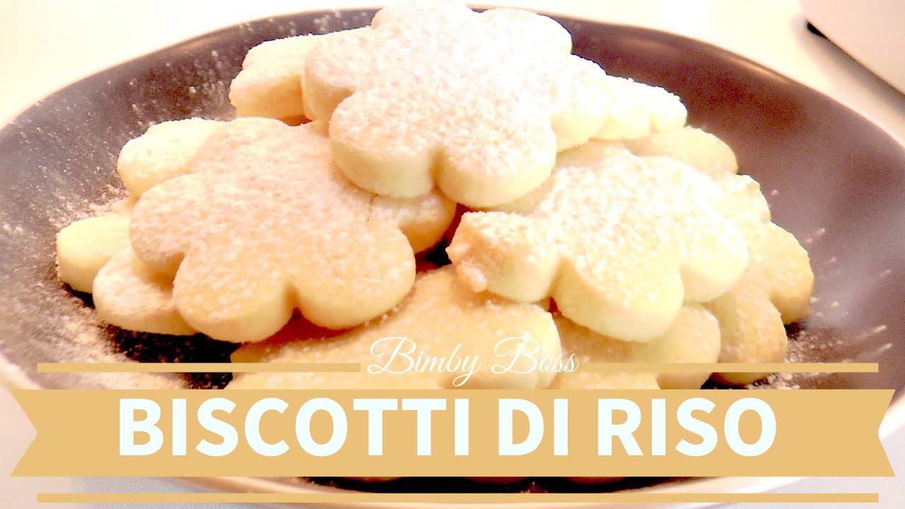 biscotti con farina di riso bimby