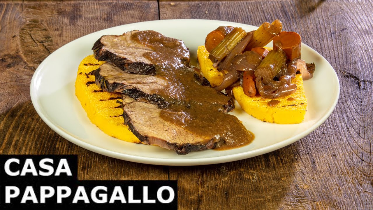 brasato di vitello al vino bianco