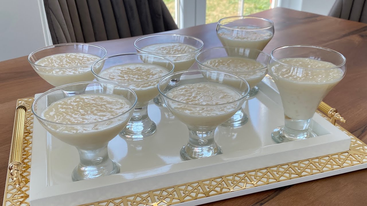 budino con latte di riso e cacao