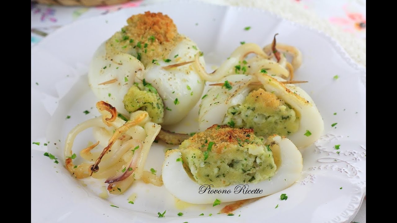 calamari ripieni al forno alla pugliese