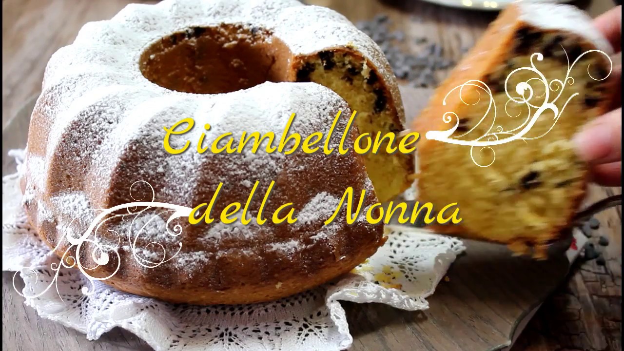 ciambellone della nonna con il bimby