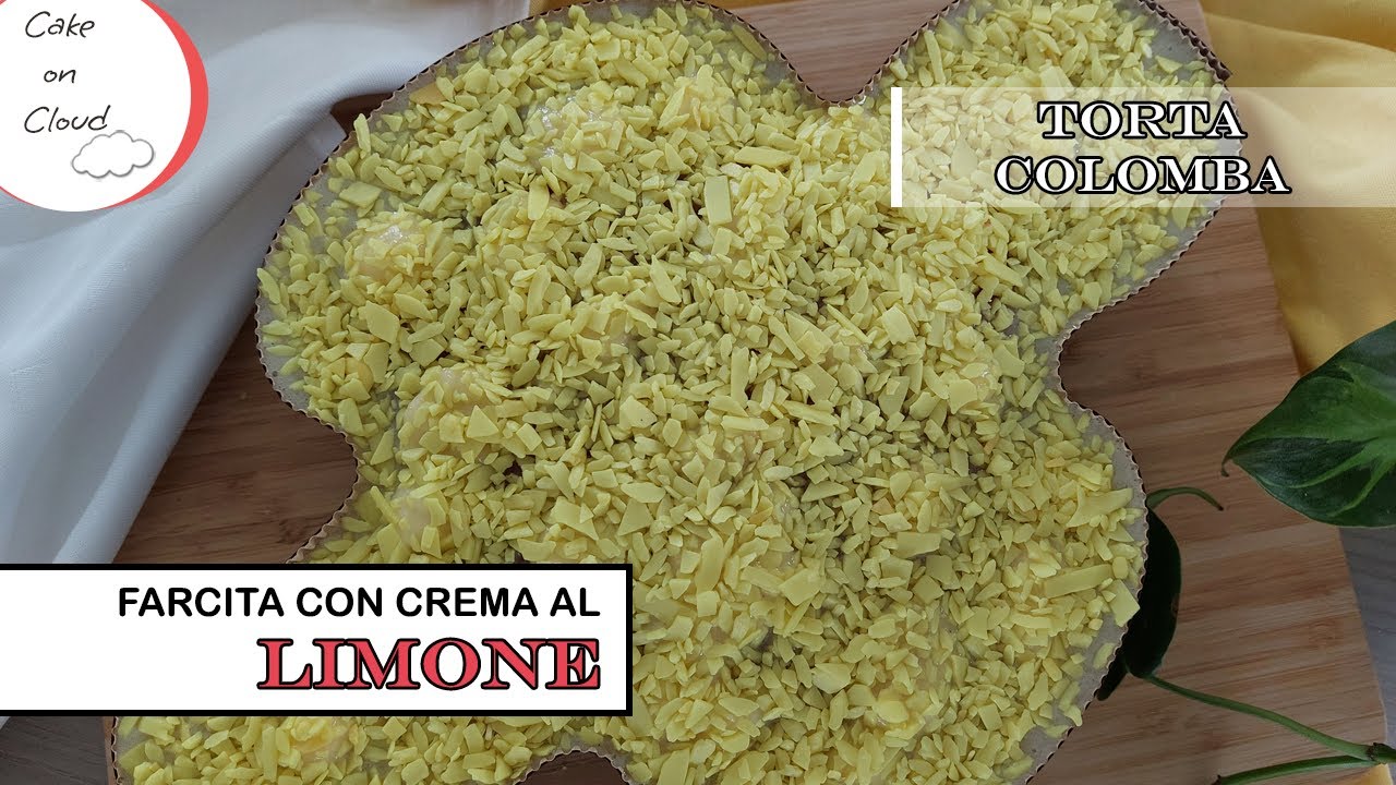 colomba farcita con crema al limone