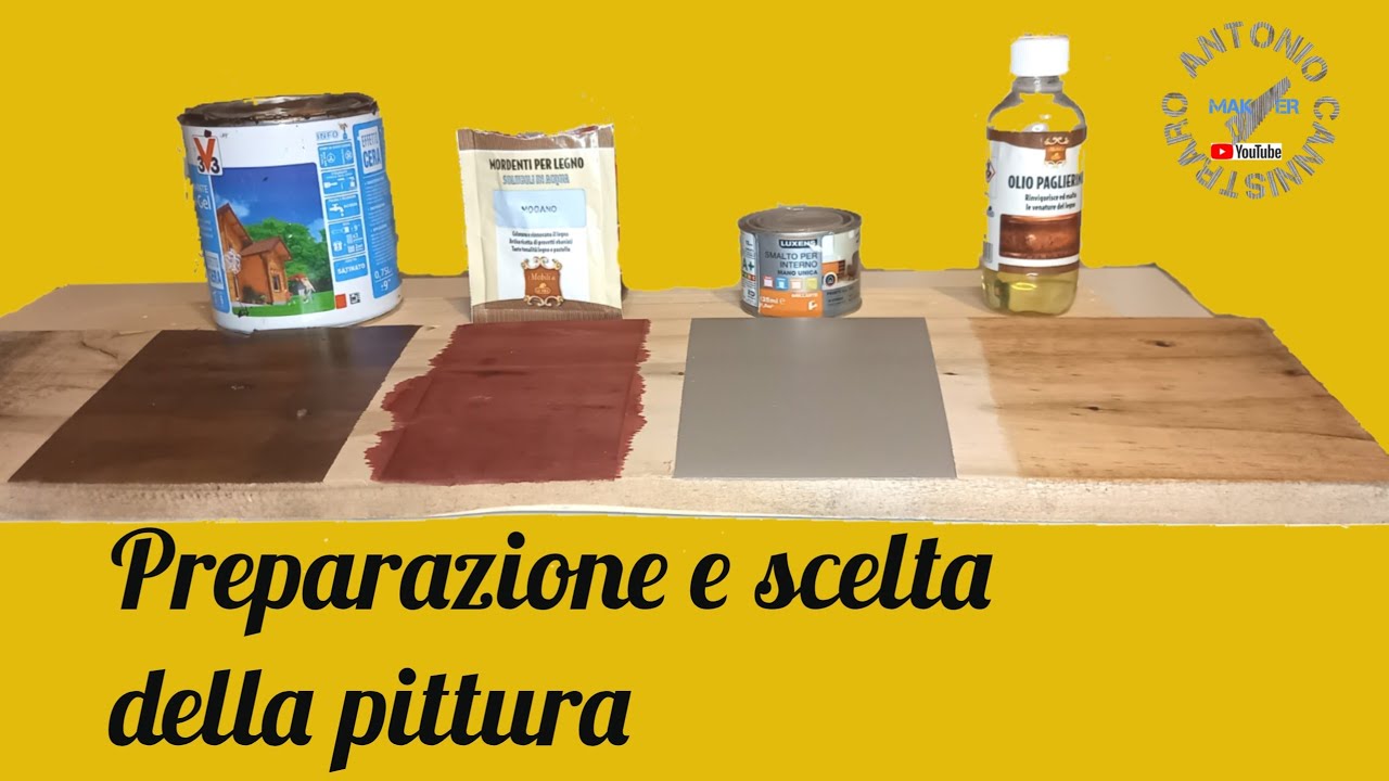 come scurire il legno gia verniciato