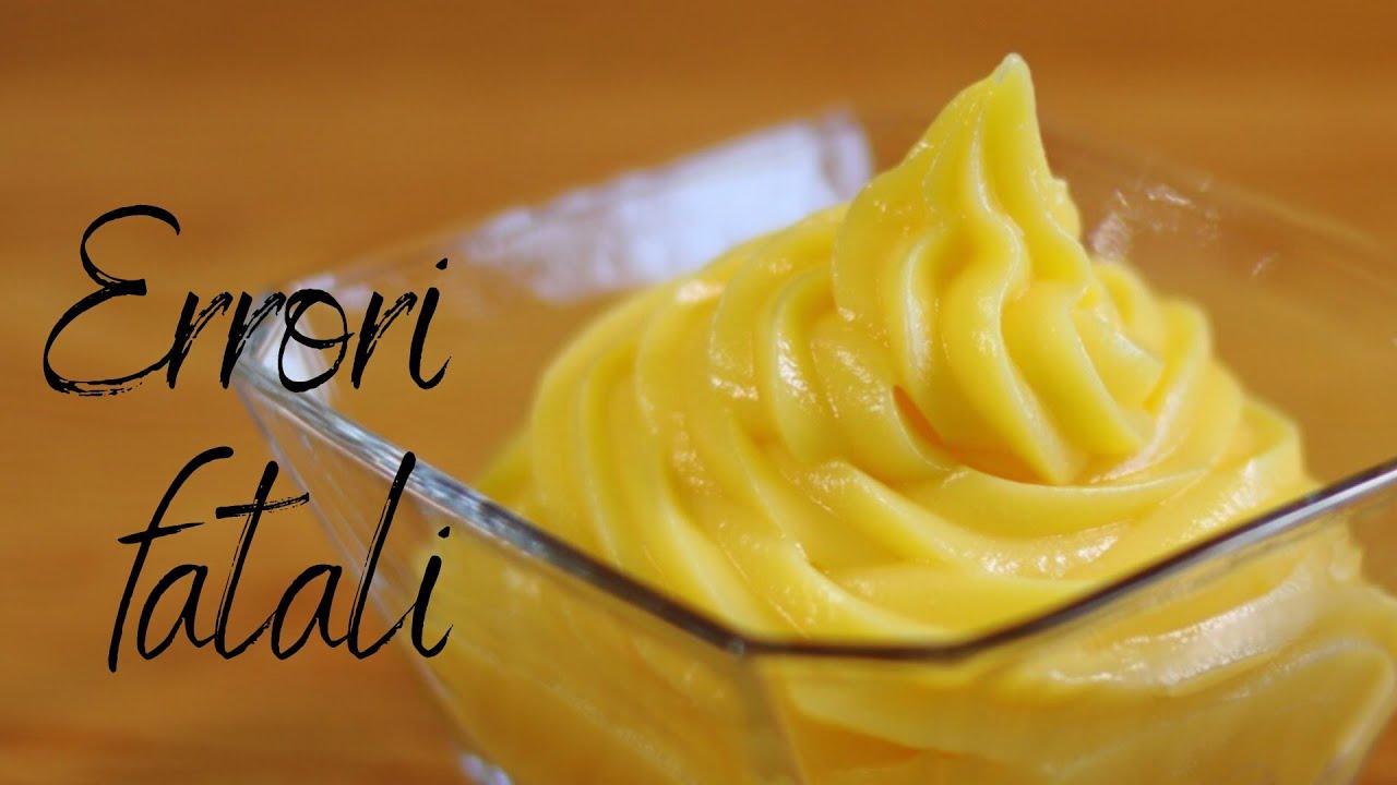 come togliere i grumi dalla crema