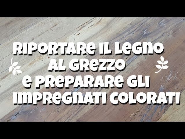 come trattare il legno prima di dipingerlo