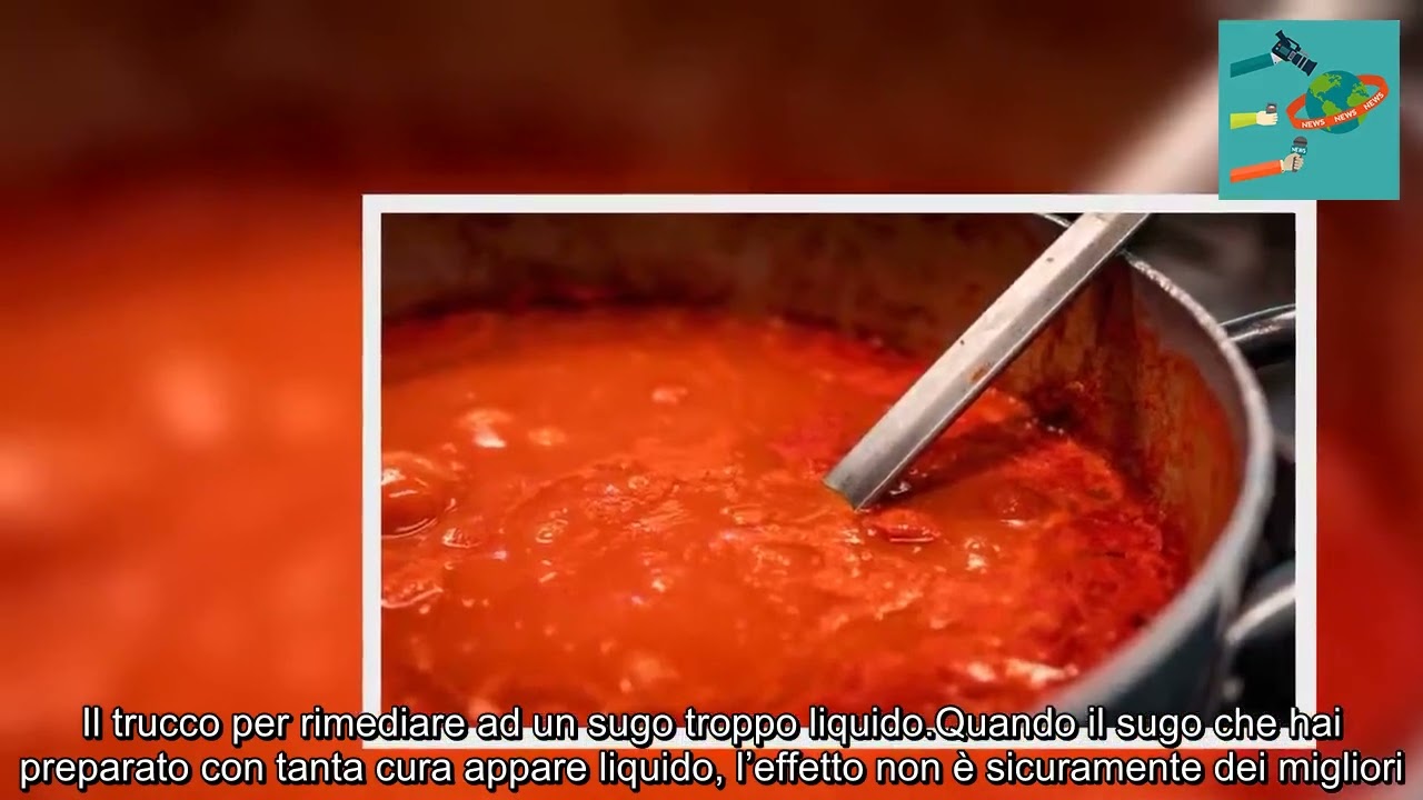 cosa fare se il sugo è salato