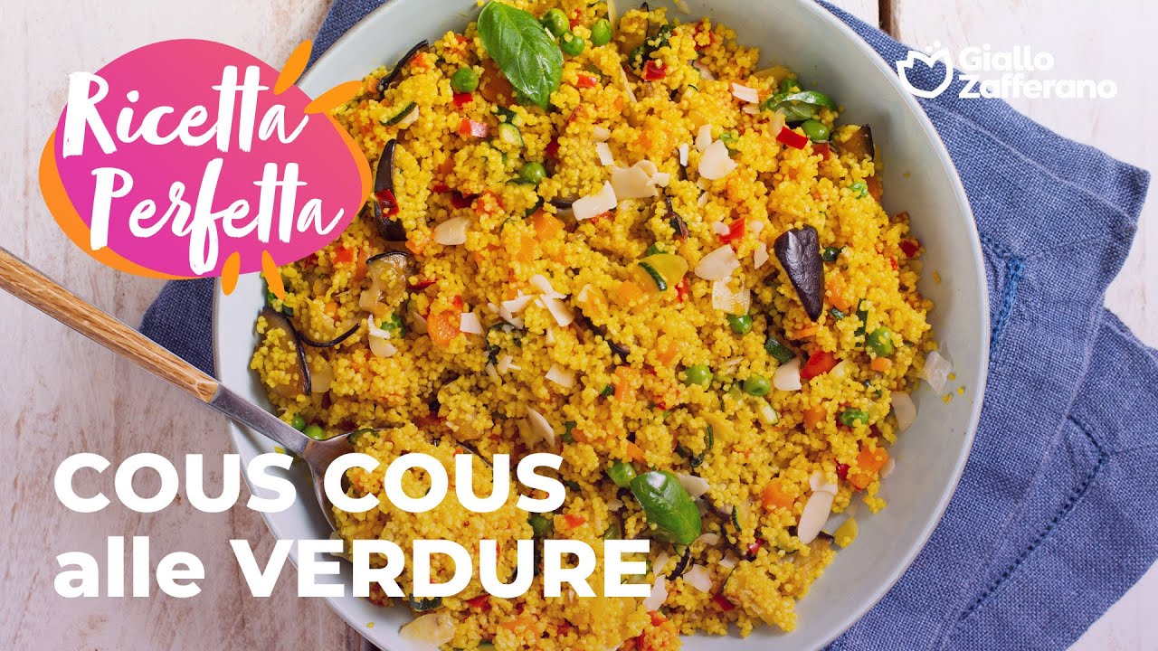 cous cous con verdure e piselli