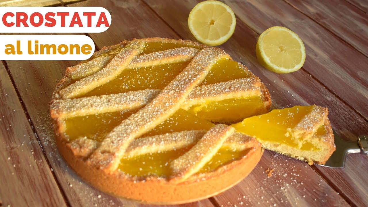 crema di limone all'acqua per crostata