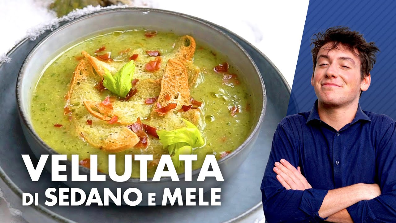 crema di sedano e carote senza patate