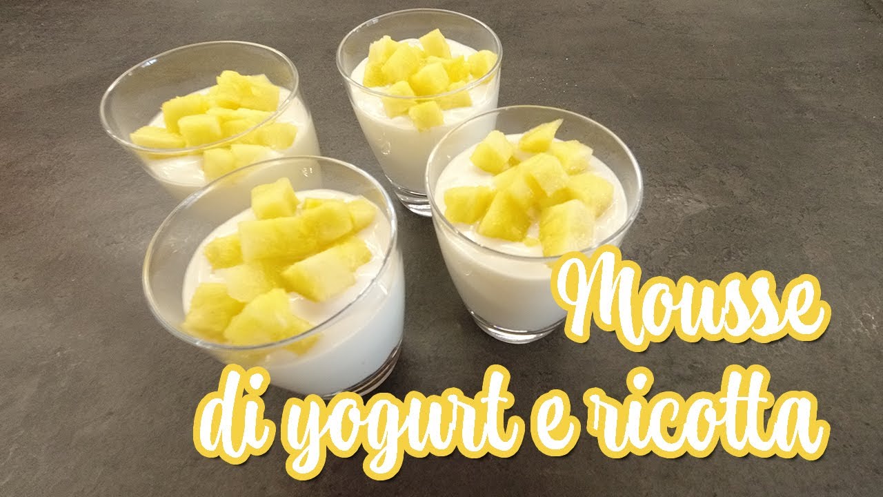 dolci al cucchiaio con ricotta e yogurt