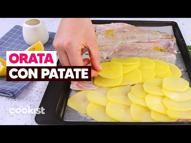 filetti di orata surgelata al forno