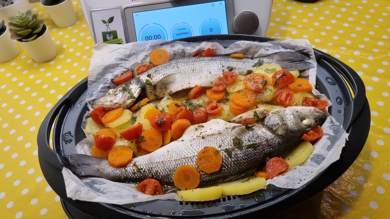 filetto di orata al varoma bimby