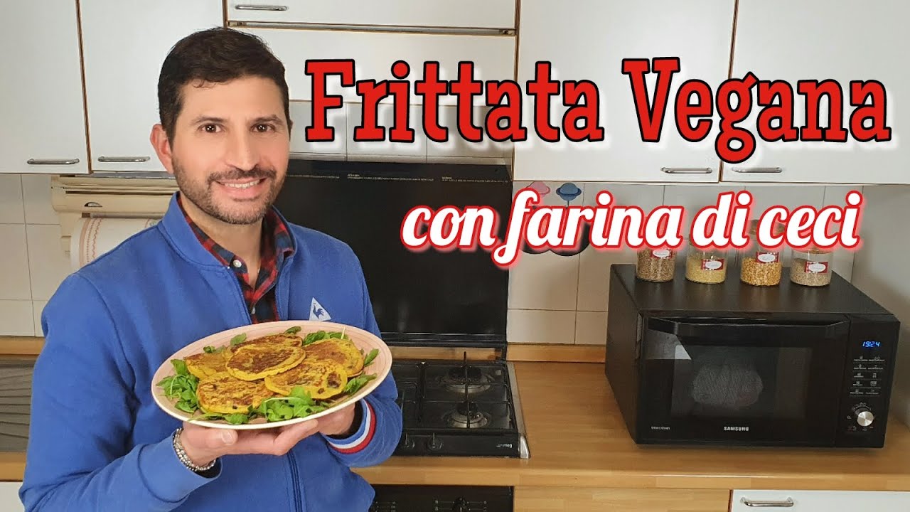 frittata con farina di ceci zucchine e cipolle