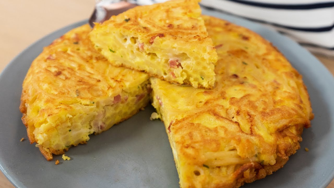 frittata di pasta al sugo al forno