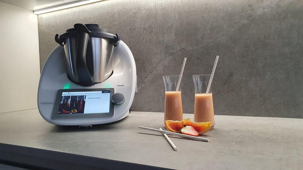 frullato di frutta con il bimby