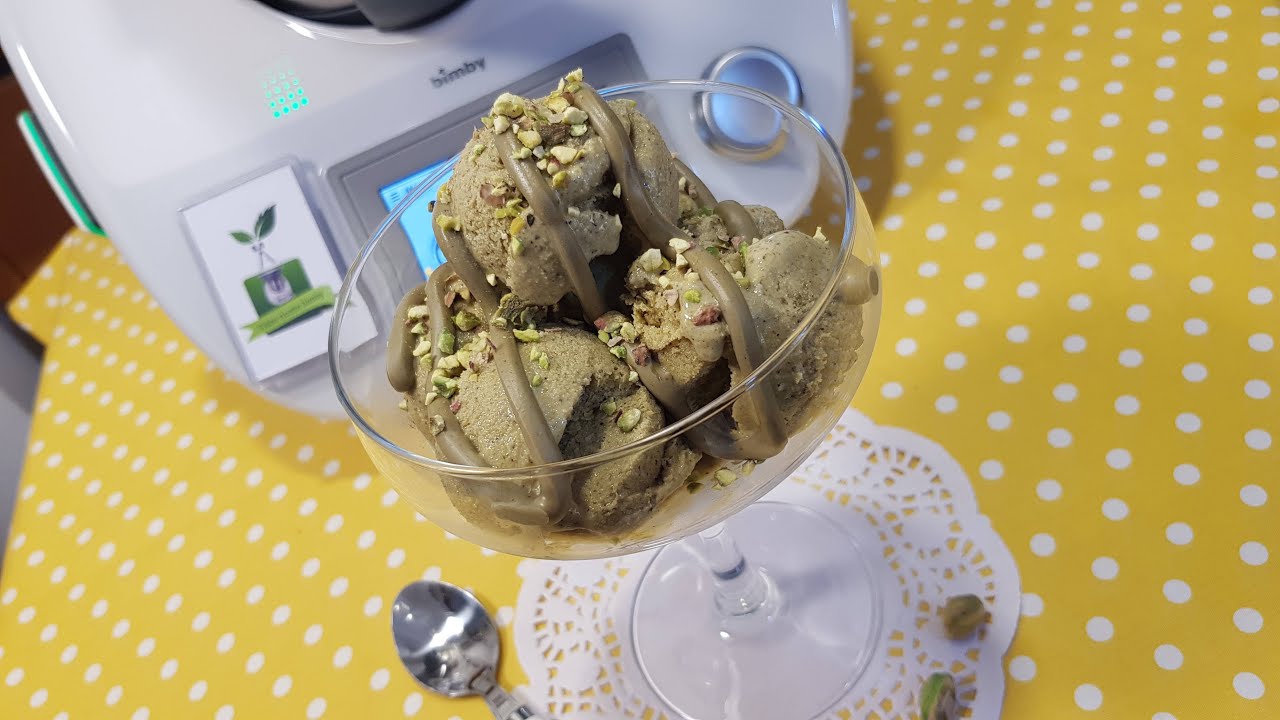 gelato al pistacchio con il bimby
