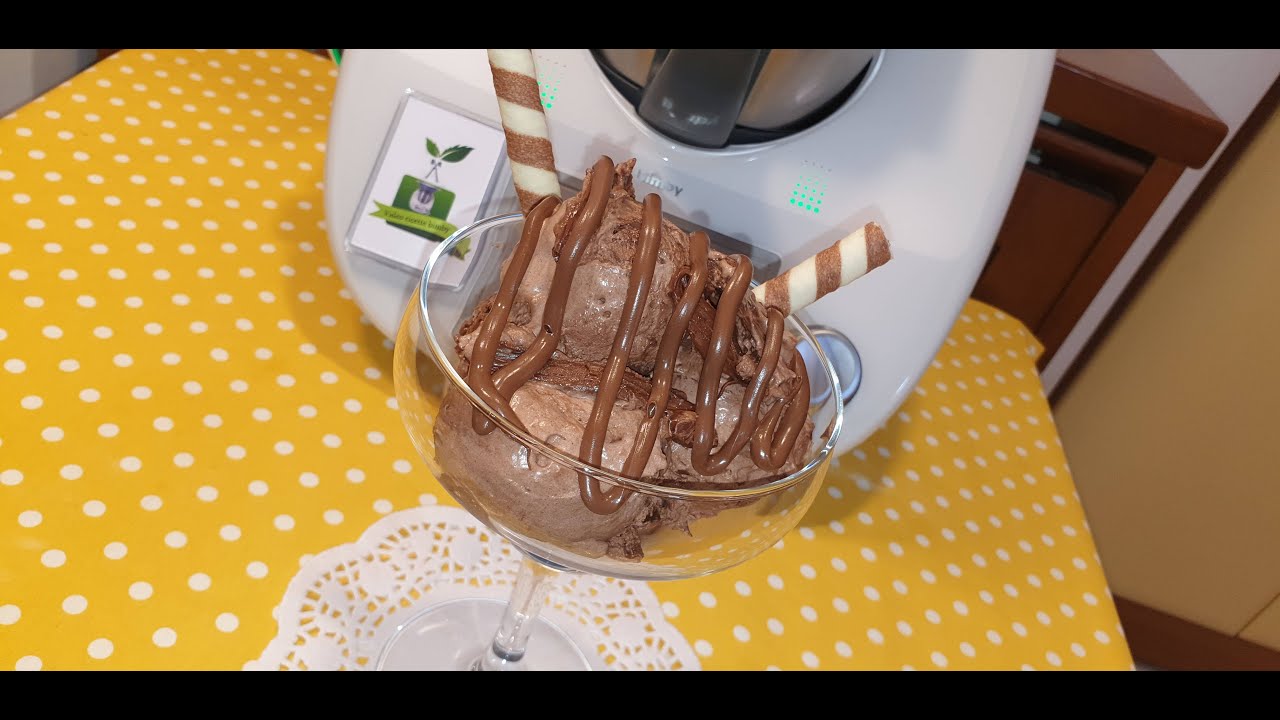 gelato alla nutella con il bimby