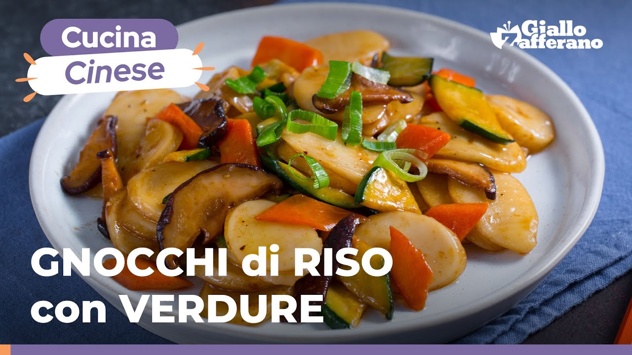 gnocchi di riso cinesi secchi cottura