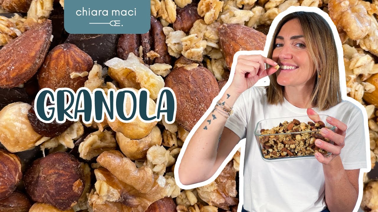 granola fatta in casa in padella