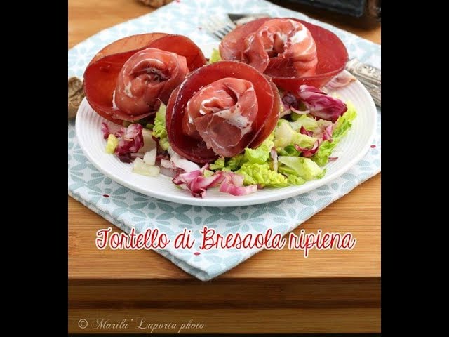 involtini di bresaola e philadelphia e noci