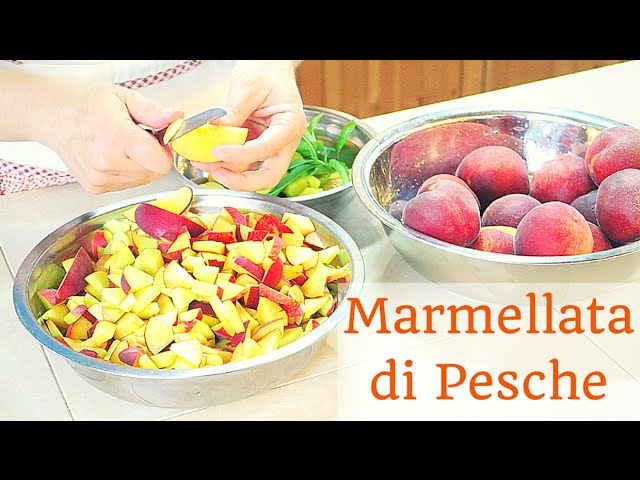 marmellata di pesche con buccia ricetta