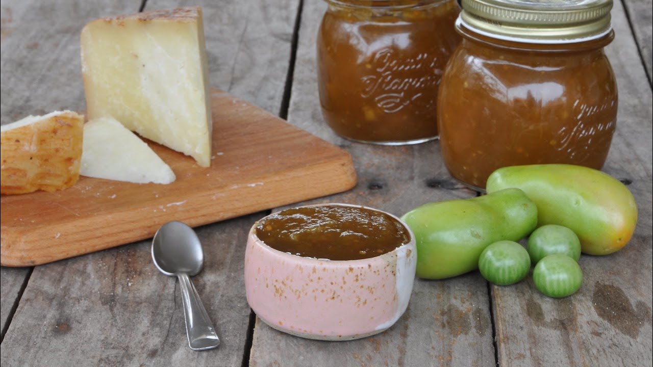 marmellata di pomodori verdi con il bimby