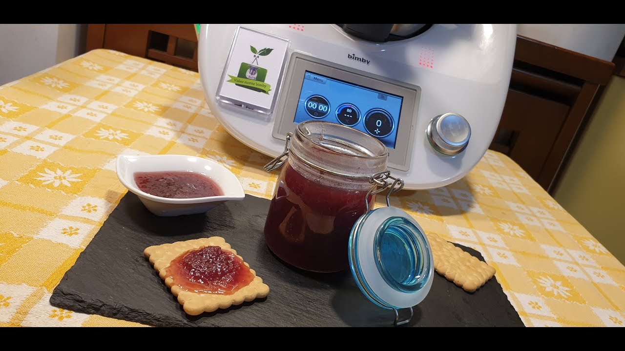 marmellata di uva fragola con il bimby