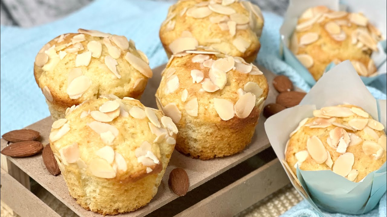 muffin con solo farina di mandorle