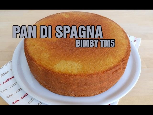 pan di spagna senza uova bimby