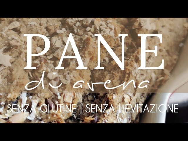 pane con solo farina di avena bimby
