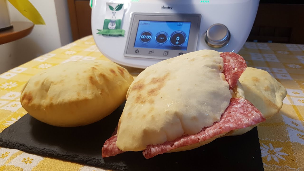 pane senza lievito con il bimby