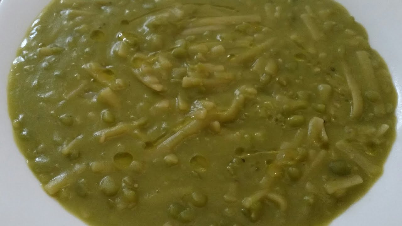 pasta con piselli secchi alla siciliana
