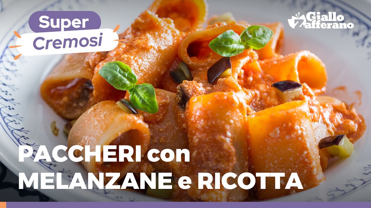 pasta con ricotta salata e melanzane
