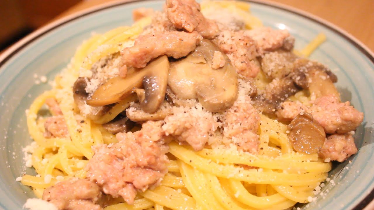 pasta con salsiccia in bianco senza panna