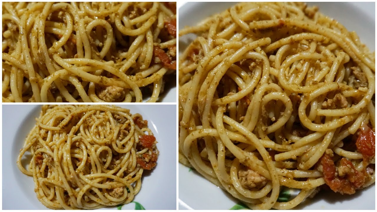 pasta pesto e tonno in scatola