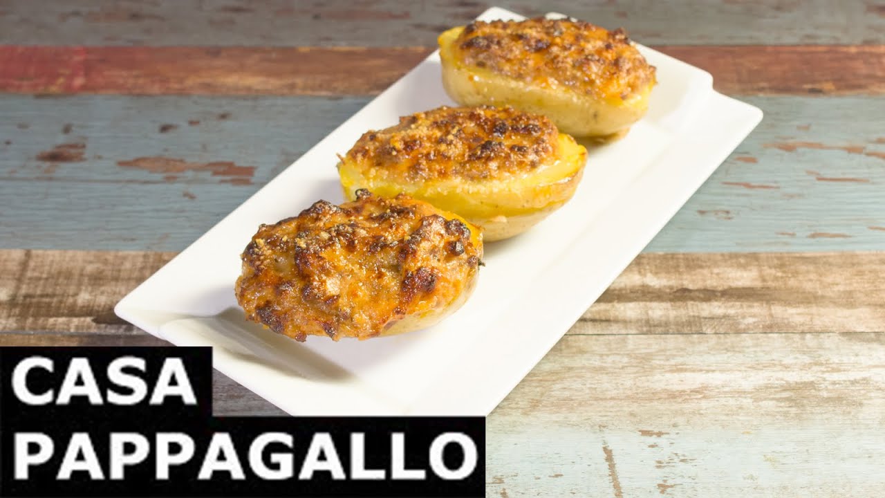 patate ripiene al forno con carne macinata