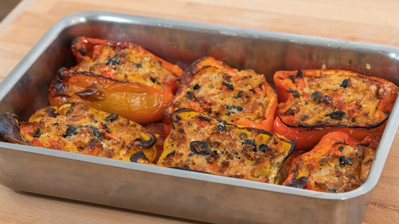peperoni ripieni senza carne ricetta della nonna