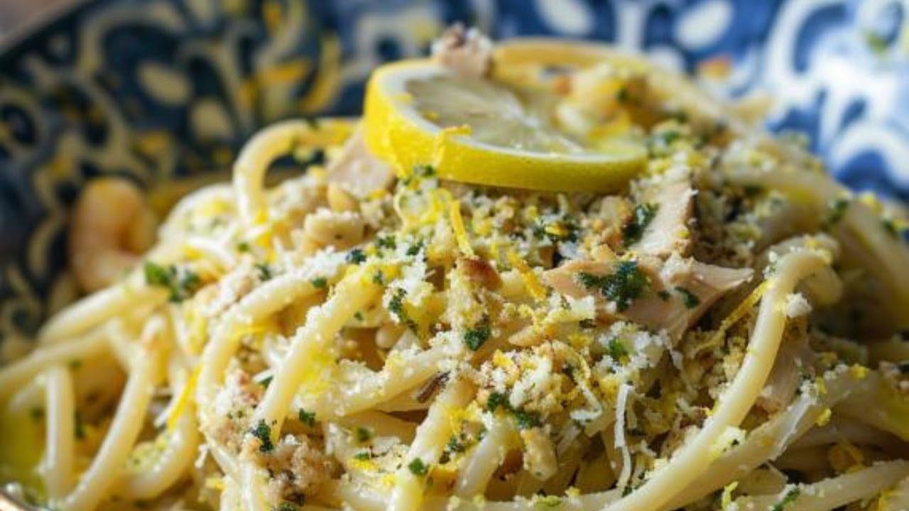 pesto al tonno con pistacchi e limone