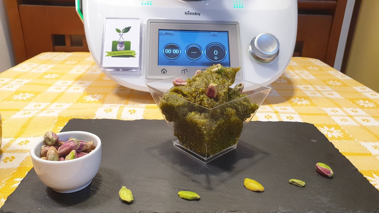 pesto di pistacchi con il bimby