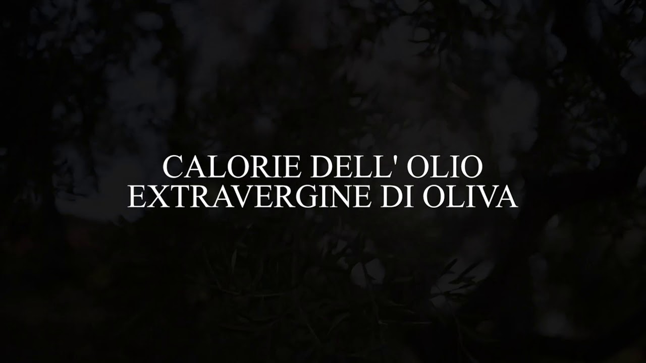 quante calorie un cucchiaio di olio