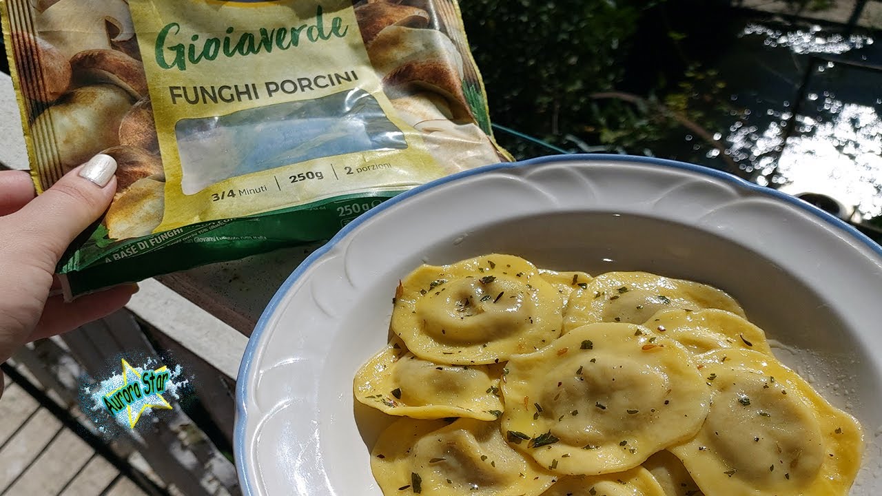 ravioli funghi e asiago come condirli