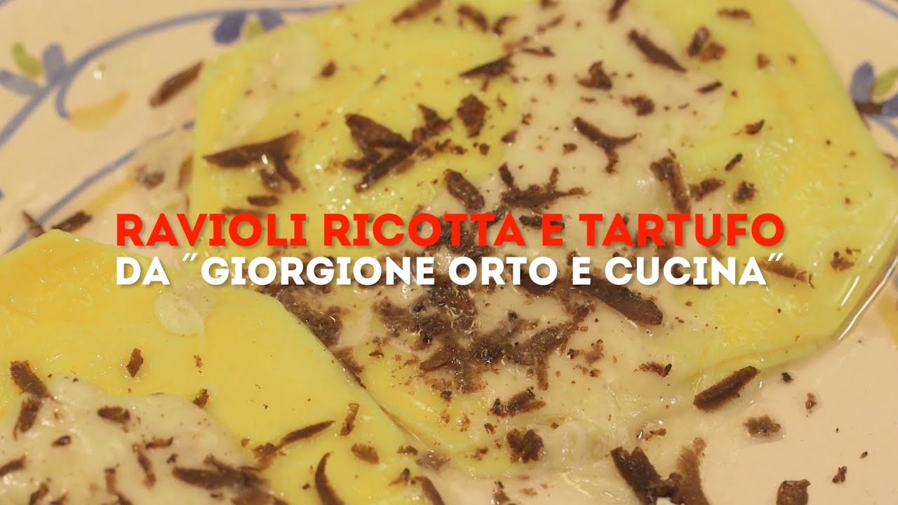 ravioli ricotta e tartufo come condirli