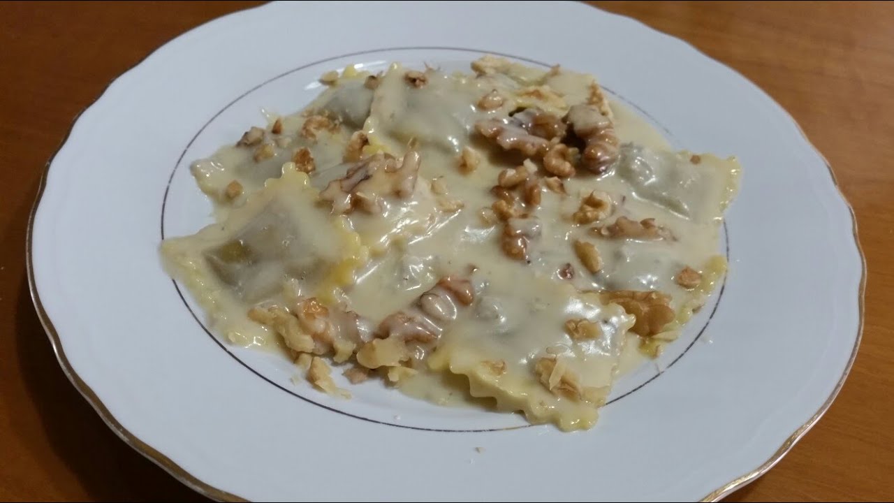 ravioli ripieni gorgonzola e noci come condirli