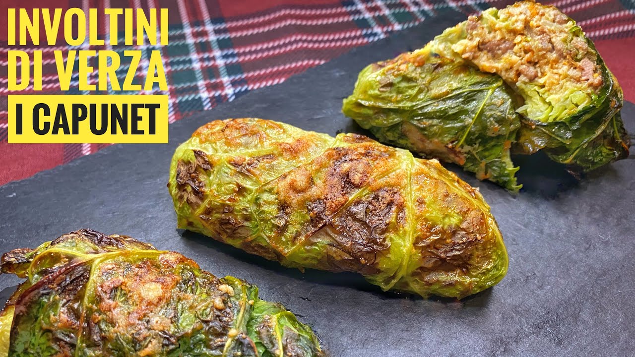 ricetta capunet di verza al forno