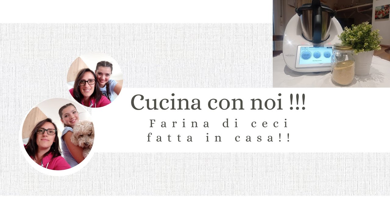 ricetta con farina di ceci bimby