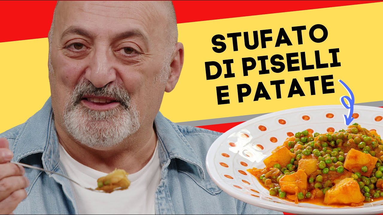 ricetta patate e piselli in umido
